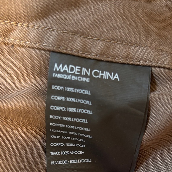 Brown Button-Up Jacket - Picture 8 of 8